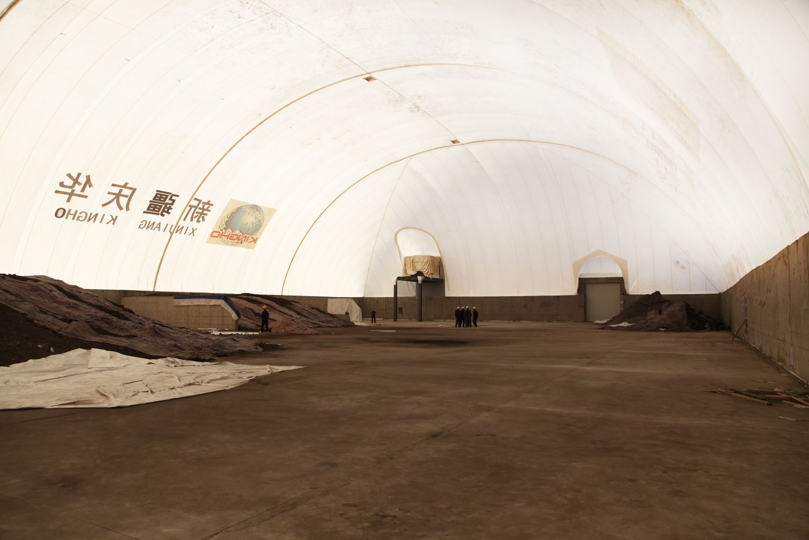 走廊膜结构,气浮池盖膜结构工程,膜材加工